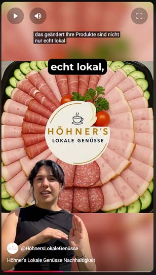 Höhner’s Lokale Genüsse – Ihr Café und Feinkosttreffpunkt für frische, nachhaltig hergestellte Spezialitäten aus der Region.